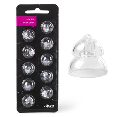 Image 38006695493925 Oticon miniFit Bass dome enkele venting small o 6mm