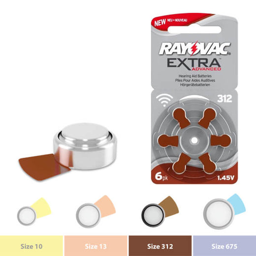 Image 38006784688421 Rayovac Battery extra 312 brown buy online