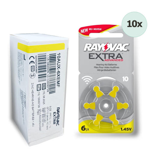 Image 38006785671461 Rayovac Extra Battery 10 hearing yellow hearingaid 10pack order buy online