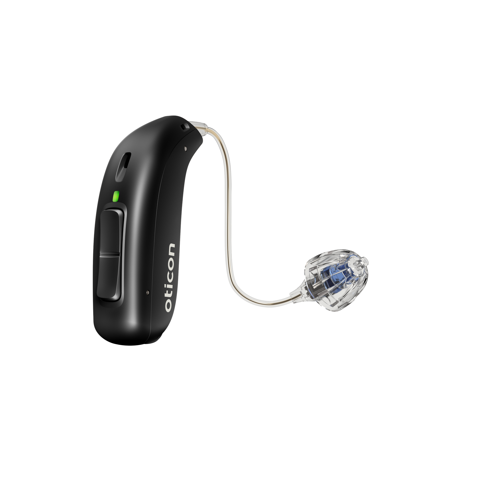 miniRITE T H1 2023 Left C063DiamondBlack LEDgreen Speaker60 OpenBassDome 500pctSize