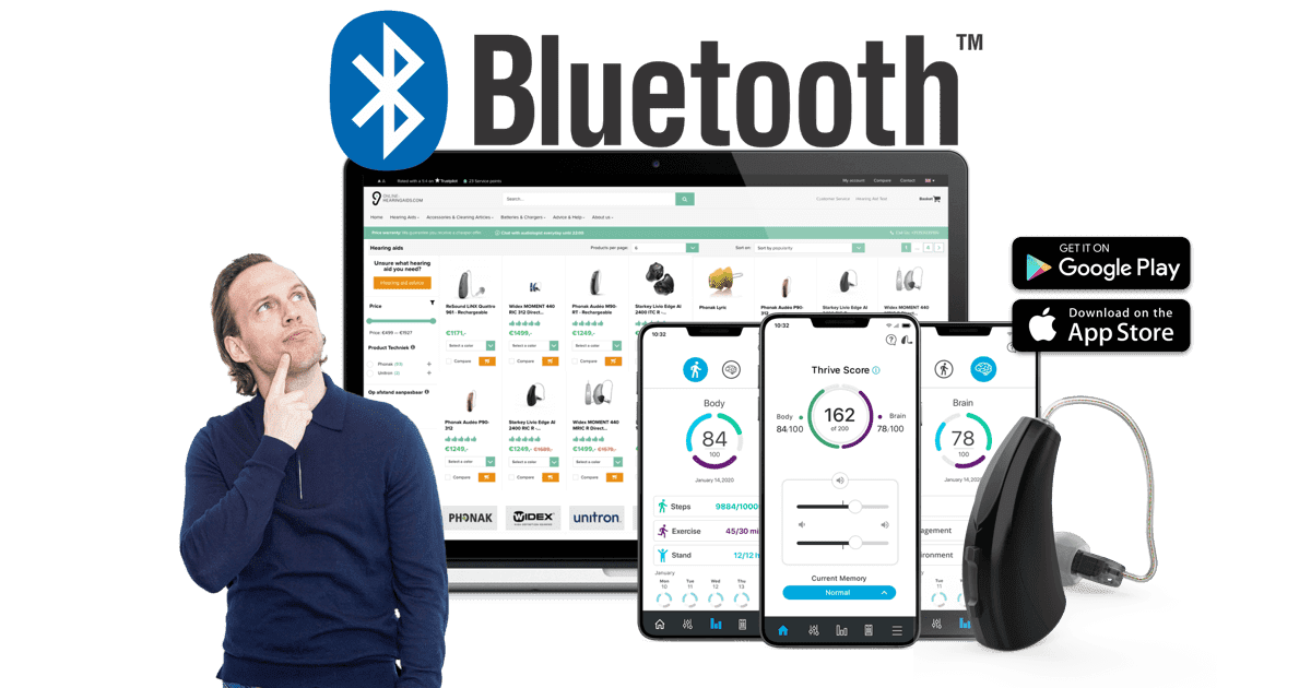 Top 3 hoortoestellen voor muziek en Bluetooth-ondersteuning