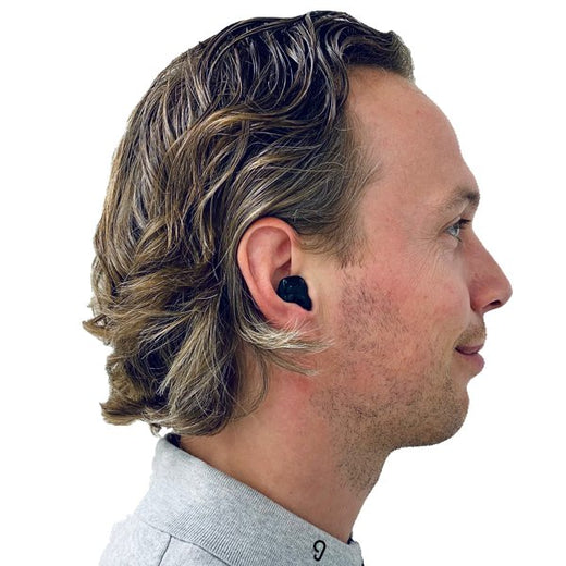 ITE ITC In the ear Hearing Aid Example How Looks See wearing person