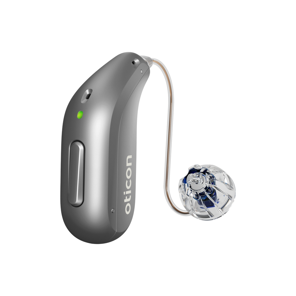 Oticon CROS RE miniRITE-R Steel Grey