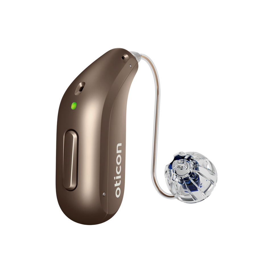Oticon Reveal 4 miniRITE-R Chestnut Brown