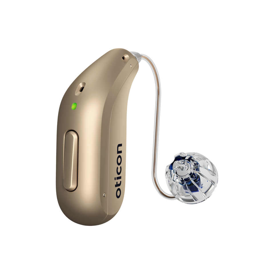 Oticon Reveal 2 miniRITE-R Honey Beige