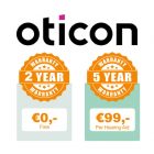 Oticon Own 1 CIC hoortoestel battery order online cheaper black in Ear invisible