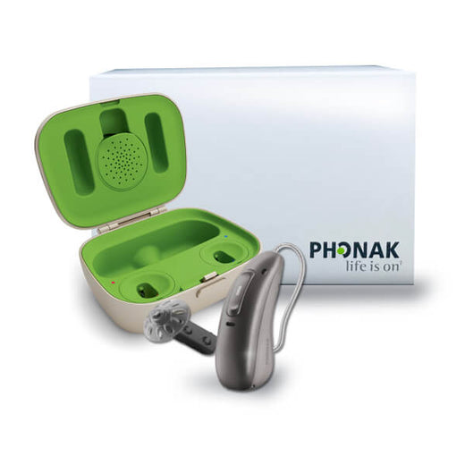 Phonak P90 rechargeable new Fit Heart monitor HearingAid Health Features Accessories