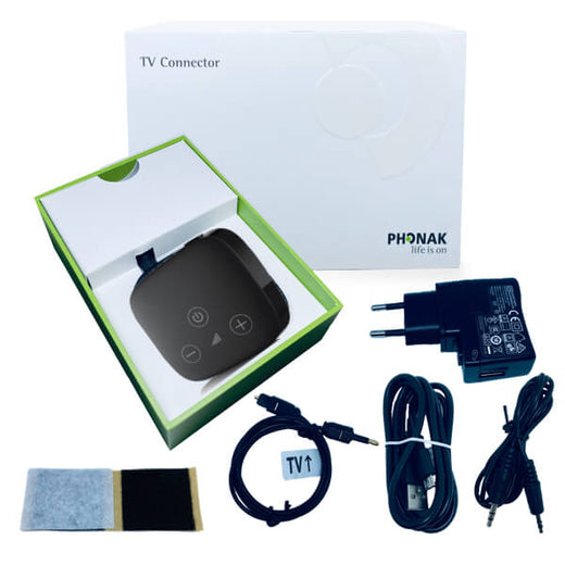 Phonak tv connector lumity paradise hearingaid netflix unboxing whats in the box