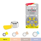 Rayovac Extra Battery 10 yellow hearingaid 10pack order buy online