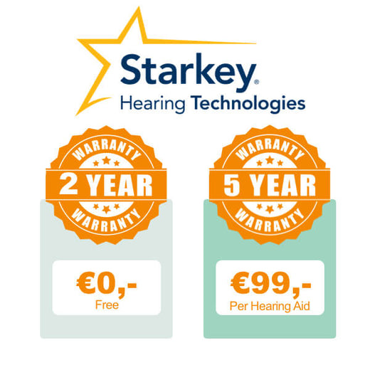 Starkey official warranty 2 years 5 prices 2