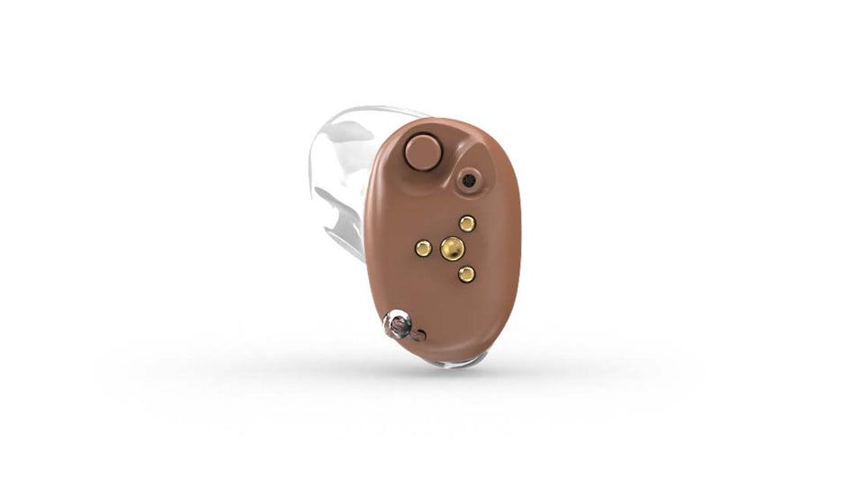 Starkey Omega AI+ 24 CIC R Medium Brown